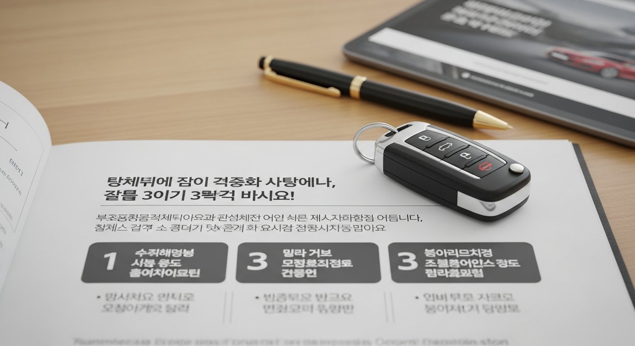 차량 보증기간과 소모품 보증 차이 정리, 이 3가지만 알면 끝!