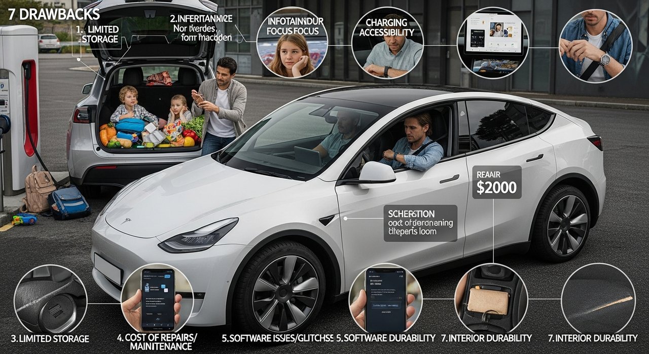 테슬라 모델Y 중고차 패밀리용 단점 7가지 총정리