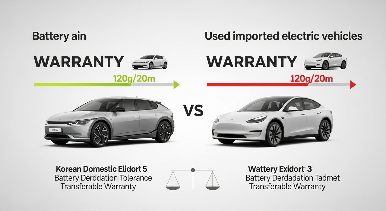 알고 사자! 국산 전기차 중고차와 수입 전기차 중고차 배터리 보증 차이 3가지